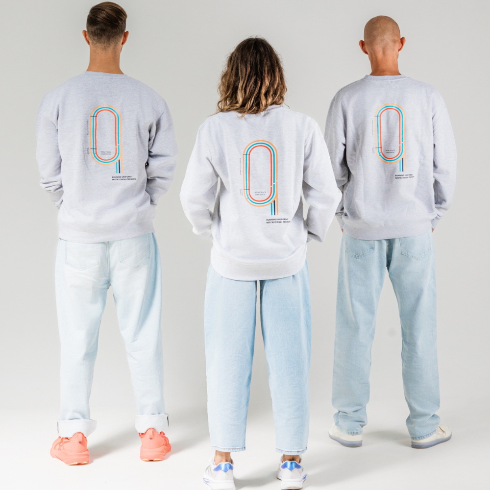 Running uniform - bluza ciemnoszara