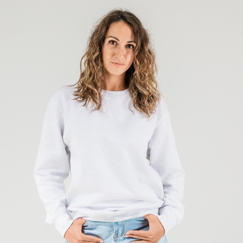 Running uniform - bluza jasnoszara